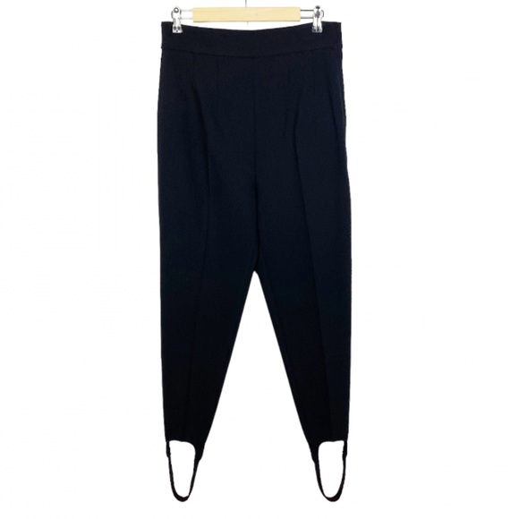 Isabel Marant Nanou Stirrup Wool-Blend Pants Size 42/US 10 Black - Picture 6 of 11